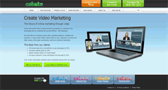 Desktop Screenshot of createvideomarketing.com